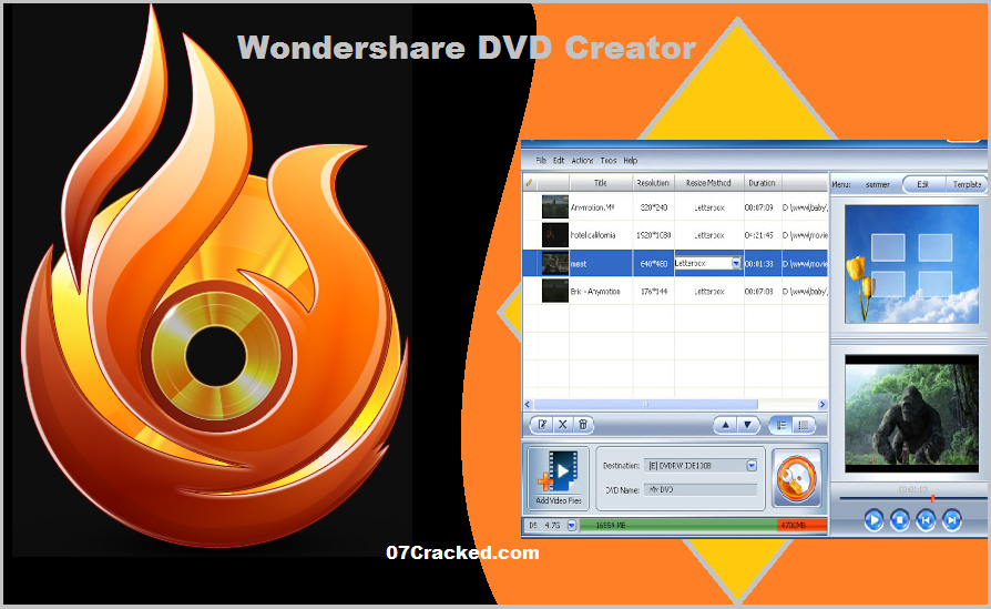 jailbreak wondershare dvd creator for mac video