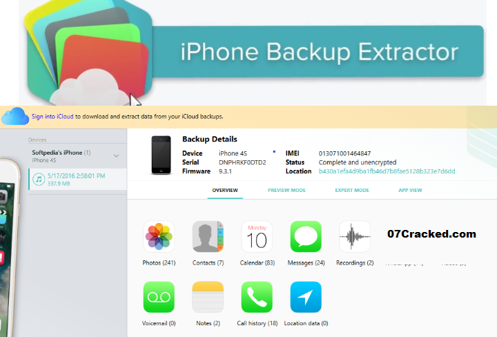 iphone backup extractor activation code