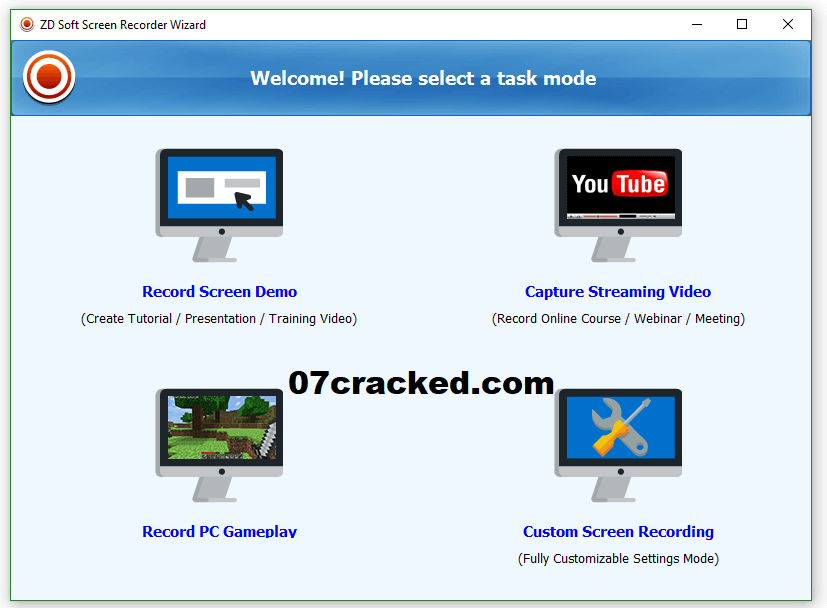 ZD Soft Screen Recorder Crack